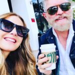 Timothy Omundson Instagram - yesterday I had the joy of a very long overdue coffee catch up with my @thepsychologistsarein , Partner in crime, and nearest & dearest, @magslawslawson , where we were planning plans and scheming schemes for #ThePychologistsPodTour24 watch this space for updates on what Cities and dates we will be bringing out live shows to‼️