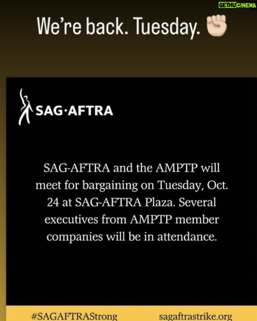 Timothy Omundson Instagram - Calling on all my entertainment industry union siblings , especially my fellow @sagaftra members to get back out there and swarm the Picket Lines in #Solidarity and show the Greed Monsters of the AMPTP That we aren’t going anywhere until we get the fair deal we deserve. One day longer. one day stronger For as long as it takes! ✊🏻
