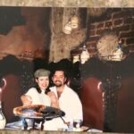 Timothy Omundson Instagram - The smartest question I ever asked and the greatest possible answer I could ever receive. Happy 26th wedding anniversary, @allisonomundson thank you for continuing to navigate life’s most challenging waters with me while still managing to laugh together. Sorry I forced you into still going out to dinner, that night even though you had a cold, but that ring was burning a hole in my pocket and I needed to get it on your finger before somebody else did. ❤️ I love you and am beyond grateful for you and the fact that you like pepperoni on your pizza 🍕 and don’t mind a bottle of cheap Chianti ❤️🍕💍🍷 Old Hollywood