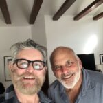 Timothy Omundson Instagram - Such a joy to break bread, this afternoon with my wonderful pal and colleague, @thekurtfuller Please enjoy this photo of our pitch for a reboot of Men Of A Certain Age: The Beards and Chest Hair Edition