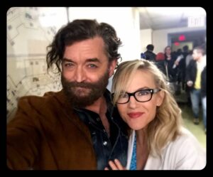 Timothy Omundson Instagram - Today’s #FlashBackFriday foto is dedicated to wishing a very happy birthday to the wonderfully kind, talented, funny  and generally kickass woman called, @rachaelharris