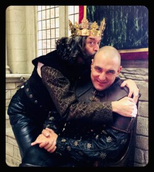 Timothy Omundson Instagram - Wishing a very happy birthday to my friend, and absolute Legend, @thevinniejones. You might find him scary, which is how he likes it.  But In truth he’s one of the kindest men you’d ever hope to meet ( *Don’t tell him I told you 😳) and I love him.  Happy birthday, Geezer 🥳
