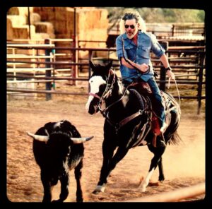 Timothy Omundson Instagram - Riding into 2024 like. 
 #AlwaysKeepFighting , special thanks to @frankturner  For providing my Recovery Anthem ❤️💪🏻