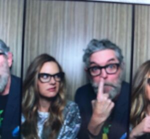 Timothy Omundson Instagram - How much fun did  @magslawslawson  and I have @sf_sketchfest , last year? Judging from the Photo Booth, MAXIMUM FUN‼️We can’t wait to be back there,  again, THIS Saturday for the first @thepsychologistsarein  Live Show of  Our #PsychPodTour24.  #TouringTheShitOutOfIt