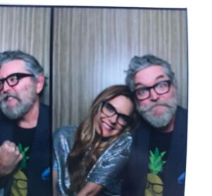Timothy Omundson Instagram - How much fun did  @magslawslawson  and I have @sf_sketchfest , last year? Judging from the Photo Booth, MAXIMUM FUN‼️We can’t wait to be back there,  again, THIS Saturday for the first @thepsychologistsarein  Live Show of  Our #PsychPodTour24.  #TouringTheShitOutOfIt