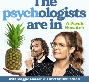 Timothy Omundson Instagram - One year ago, tonight, my podcast partner in crime, @magslawslawson and I  did our very first  @thepsychologistsarein  LIVE SHOW  to a sold out crowd @sf_sketchfest !  And now ,  just one year later, we are about to embark on a cross country tour  of 8 cities ( so far) with our show  thanks to all of you amazing people who have  been  supporting our  love letter to Psych both by listening to the podcast and coming out to see  us  on the #PsychPodTour24 Happy Bithday to us. Thanks to you 2024 is going to be huge , starting FEB 3rd, right back where it all began  at @sf_sketchfest we couldn’t do any of this without the incredible work of our amazing producer, @devinruskin  see all y’all on the road 💛💚🍍🍍
