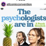 Timothy Omundson Instagram - 🚨the #PsychPodTour24 Has ANOTHER stop to announce 🎉 @magslawslawson and I are bringing our @thepsychologistsarein Live show to @atlcomicconvention In just a few weeks Come join in on all the delicious & flavor fun🍍February 10th in beautiful Atlanta 💚💛