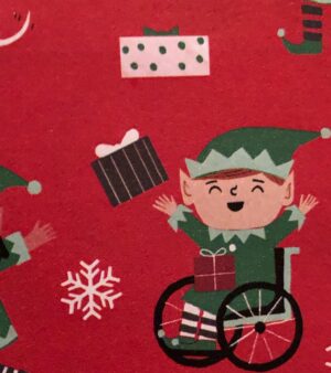 Timothy Omundson Instagram - THIS  is the kind of #Inclusion  I’m looking for in my Wrapping paper.  Thanks, @target !♿️🎁
