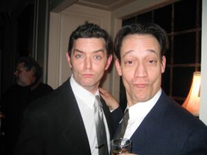 Timothy Omundson Instagram - Who’s coming to see these double duck face’s tomorrow @creationent  #XenaLA⁉️ at the airport Marriott in Beautiful  downtown Burbank?  @tedraimi and I have been stirring up the fun on the Xena Convention circuit for more than 25 years and tomorrow’s hootenanny is going to be a blast 💥