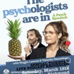 Timothy Omundson Instagram - Y’all hear about this⁉️The #psychpodtour24 is rolling into @galaxyconrichmond on March 16, 2024! @magslawslawson and I are bringing our @thepsychologistsarein🩵🩷, Live Show down south it’s the Third month of the year and this will be our third stop on the tour. For those of you paying attention to the math, YES, this means we will be doing TWO 🤦🏻‍♂️shows in February, and a FOURTH, right after Richmond!With more to follow after that 🎉watch this space for details about our upcoming shows so you can be a part of our Psych Love Fest 🍍💛💚 head over to @galaxyconrichmond for ticket info! OnTour
