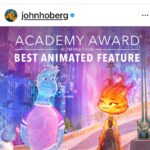 Timothy Omundson Instagram - Couldn’t be more proud of my wonderful friends, @johnhoberg & @klikkonthis , waking up to the incredibly happy news that their film, ELEMENTAL was just nominated for an Academy Award for Best Animated Feature 🍾🍾❤️ not too shabby for a gal from the tiny town of Colby Kansas And a boy from Columbus.