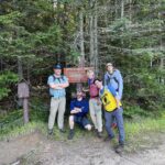 Timothy Simons Instagram - Climbed Mt Katahdin with friends I’ve known since elementary school and ate the best bagel sandwich I’ve ever had in my life at the summit. Also got caught in a 10 minute hailstorm in the tablelands. Then we drank beer in Gabe’s pickup flatbed to celebrate. Baxter State Park