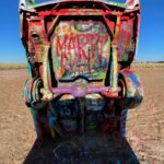 Timothy Simons Instagram - Left a mark on Amarillo, TX on the way back home. Cadilac Ranch Amarillo TX.