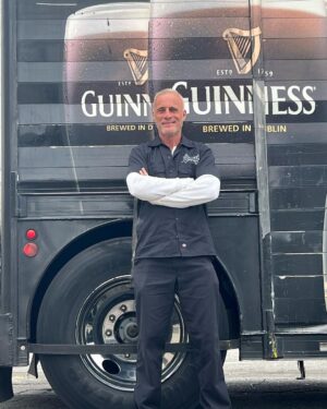 Timothy V. Murphy Instagram - Real men drink Guinness 😂😂😂…Irish immigrant…Guinness truck LA #irish #actor @guinness @bartelsharleydavidson @dickies @vans ☘️☘️☘️🇮🇪🇮🇪🇮🇪🇯🇪🇺🇸🇺🇸🇺🇸🎬🎬🎬