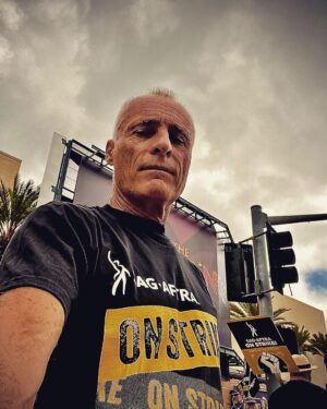 Timothy V. Murphy Instagram - 2023...long hot summer of strikes #noendinsight #corporategreed @sagaftra @wgawest ☘️☘️☘️