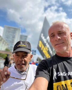 Timothy V. Murphy Instagram - Great to meet up with some of my old friends from the Sons of Anarchy on the picket line today @sutterink @kateysagal @emiliorivera48 @annabeth_gish #charliehunnam @katelucie @thespian26 @nikonicotera @charlesmurray_filmtv