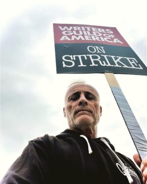 Timothy V. Murphy Instagram - Out,supporting my writer friends today☘️☘️☘️ @wgawest @sagaftra #wgastrong #sagaftramember #1u