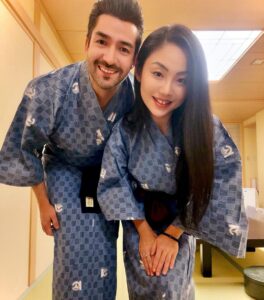 Tina Guo Instagram - Incredible Onsen stay at the foot of Mt. Fuji with a traditional dinner served in our room and some hot spring time 🗻❤️ Fuji Kawaguchiko Onsen Hotel Konansou