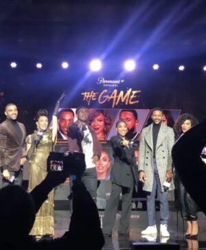Toby Sandeman Instagram - Had A Blast at the Q&A Screening of #TheGame with my fellow Co-Stars. ✨

The Welcoming & Guidance that the OGs @iamwendyraquel and @hoseachanchez have poured into us #Newplayaz joining this legacy, their legacy, has been astounding. 
I’m an truly grateful.

The Game streaming now on @paramountplus 
✨✨✨

Styled by: @mr_baldwinstyle & @courtney.arringtonbaldwin 

Jacket by: @musika 

Tailoring - @modernstitchtailoring

Grooming: @shenellemayssmith