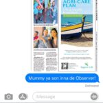 Toby Sandeman Instagram - Mummy, Ya son inna de Observer!🇯🇲🇯🇲🇯🇲 Thank you for the feature in this weekend’s Sunday Observer. Big Up Di Whole a Jamaica!! Swipe to see snippets… Go grab yours now! One Love ✌🏽 🗞 @jamaicaobserver Editor @styleonmw Special Thanks to @theprchick ✨ Stylist @mr_baldwinstyle Wearing @musika