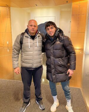 Tofiq Musayev Instagram - Legendary fighter Fedor Emelianenko🥷🥷
