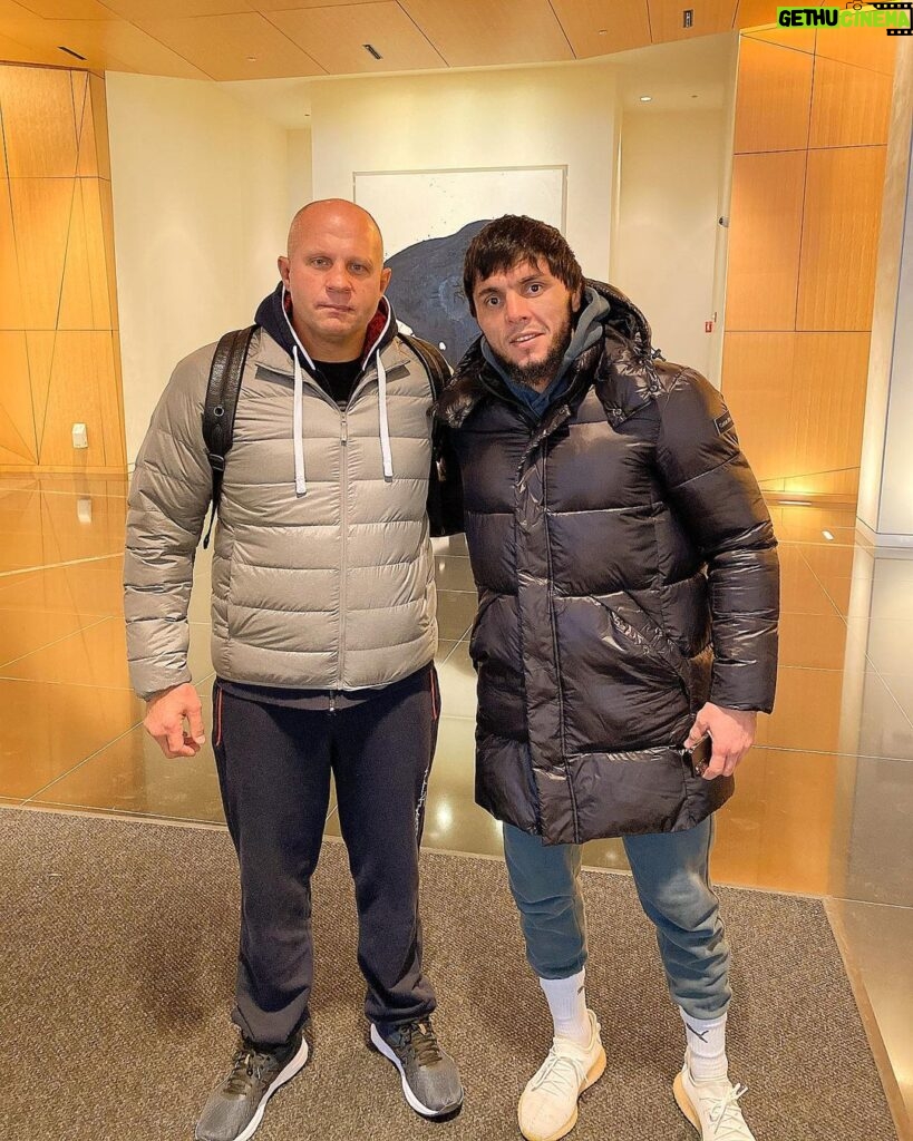 Tofiq Musayev Instagram - Legendary fighter Fedor Emelianenko🥷🥷 Chicago