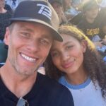 Tom Brady Instagram - Night at the park. Big W! @uclasoftball!