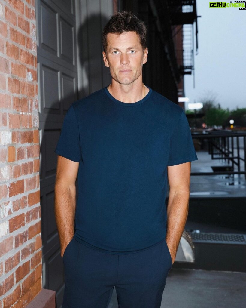 Tom Brady Instagram - We spent two years perfecting the everyday t-shirt. Tomorrow at 9AM the Brady Tee arrives.