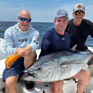 Tom Colicchio Instagram - Great day on the tuna grounds, Eastern Long Island.  Nice job on the rod @kheffernan212 crew @adamperrylang @harolddieterle @josephrealmuto 
Solid 62 inch BFT
#regulatorboats #theoffshorelife #garmin 
#hookandtackle #accuratefishing #accuratereels #yeti 
Crew
