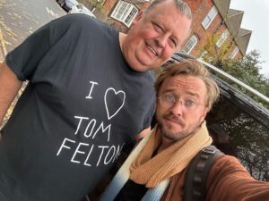 Tom Felton Instagram - Monday morning confidence boost - Glen x