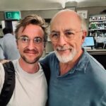 Tom Felton Instagram - was great to see my old friend , the man , the legend @therichardschiff 2:22 A Ghost Story