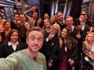 Tom Felton Instagram - Thank you all for the warm welcome back. 🐍>🦁 Be sure to check out Back To Hogwarts 2022 – A Look Ahead at the link in bio !! What a great way to kick off the school year x #backtohogwarts