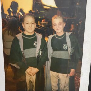 Tom Felton Instagram - He didn’t just stunt double POTTAH either @davidholmes83 🐍 ❤️ #davidholmestheboywholived