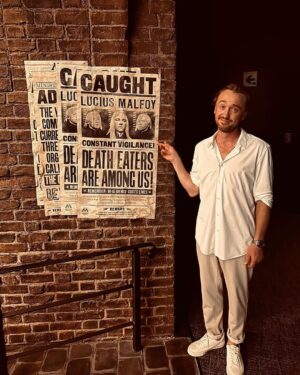 Tom Felton Instagram - You plonker dad