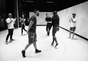 Tom Hiddleston Instagram - Warming up for the Opening Night of #BetrayalBroadway. Here we go. 📷:@jennyandersonphoto