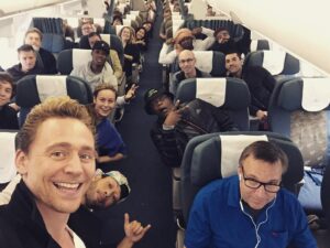 Tom Hiddleston Instagram - On my way to catch up with this crew. This time last year we flew to Vietnam, went on an incredible adventure, and made a movie about a great ape. Time to tell you all about it. #kongskullisland