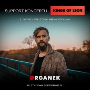 Tomasz Organek Instagram - Miło nam ogłosić, że razem z @dziwnawiosna jesteśmy oficjalnym supportem @kingsofleon KINGS OF LEON podczas ich koncertu w Polsce na @tarczynskiarena 21.06.2022 🔥 Dziękujemy @prestigemjm oraz @mysticproduction 🤘