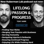 Tony Hawk Instagram - New Huberman Lab podcast out now: HARNESSING PASSION, DRIVE & PERSISTENCE for LIFELONG SUCCESS w/ @tonyhawk - On the latest Huberman Lab podcast episode my guest is Tony Hawk, the legendary and pioneering professional skateboarder, video game and skateboard industry entrepreneur, and founder of the Skatepark Project- a philanthropic mission to help underserved communities create safe and inclusive public skateparks for all youth. - We discuss Tony’s skateboarding career, how he helped popularize and evolve the sport of skateboarding, and his role as an ambassador for skateboard culture. - We also discuss where he gets his intrinsic drive, how he sets and evolves goals and how he has made such remarkable and continual progress for so many decades. - We also discuss Tony’s ability to overcome what would otherwise be career-ending injuries. For anyone seeking to find or pursue their passion and make lifelong progress, all while serving the larger world, this episode with Tony Hawk ought to be of deep interest. - You can find that episode at hubermanlab.com (in all formats, completely zero cost, and timestamped so you can navigate quickly to the topics or most of interest to you). - Meanwhile, please put any questions you have in the comments section blow this post, and as always, thank you for your interest in science! - @hubermanlab @stanford.med @stanford @nihgov @nimhgov nih_nccih @societyforneuroscience @cellpress Photo: @blabacphoto - #neuroscience #science #ciencia #neurociencia #neuroplasticity #brain #dopamine #progress #tonyhawk #skateboard #videogames #birdhouse #540 #philanthropy Stanford, California