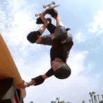 Tony Hawk Instagram - I had a blast jumping into the @xgames best trick this afternoon and witnessing all of the progression first-hand. Also checked off a bucket list item: invert on a surfboard 🤷🏼. Thanks to everyone for the support and kind words as I cling to my fading youth. Here’s a breakdown of all the gnar: Edi Damestoy - frontside forward to fakie 720 (aka rodeo revert?)🥉 Paul-Luc Ronchetti: 540 double flip to Indy Mitchie Brusco - varial flip McTwist Me - ✋🏼🪴 Tom Schaar - ollie to rewind grind 🏄🏼‍♂️(aka Peter blunt grind) Elliot Sloan - heelflip 720 Moto Shibata - alley-oop kickflip Japan McTwist 🥈 Gui Khury - Judo 900 🥇 🎥: @berrics / @xgames Ventura, California