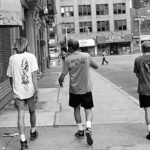 Tony Hawk Instagram - NYC, 1989: we had no days off during the summer Bones Brigade tour but we wanted to visit NYC because none of us had been there before. We drove the tour van from Long Island that morning, parked in the Bowery, made our way to CBGB’s, bought some shirts and got back on the road in time for our demo that afternoon (probably in NJ or PA). Thank you @tsherms for documenting these magical days; they feel like a different lifetime. New York City