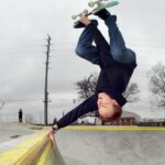 Tony Hawk Instagram - Yesterday I had the privilege of skating Dodge Skatepark, an area that my dad helped to design nearly 35 years ago. It remained in its original form up until November of last year, after locals rallied the city council and raised funds for resurfacing and slight upgrades. It was inspiring to hear from skaters that grew up here, as the park became their gathering place and, in many ways, their salvation from life’s hardships. It wasn’t the best or most modern design but it served a purpose far beyond a training grounds or competitive landscape. The skaters of Columbus and surrounding areas felt connected to this space in a way that is hard to explain unless you’ve been lucky enough to have a place like it. It was kinked and crusty and beloved for its uniquely flawed design. And now it’s smooth with proper coping, but has kept its shape and raw charm. In some ways, it is the only [literal] concrete legacy of my father’s impact on skateboarding; he knew us skaters as creative misfits that just needed a sense of community to thrive into our adult lives. Thanks to Donny @smellycurb for meeting me on this frigid morning and giving me first-hand insight to the rich history of this sacred place. And thanks to my lifelong skate friend & OG skatepark advocate @mikivuckovich for taking these pics. It was my pleasure to help revitalize the park and roll around in my dad’s honor. He would have been proudly stoic but stoked to see it. Dodge Park