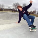 Tony Hawk Instagram - Yesterday I had the privilege of skating Dodge Skatepark, an area that my dad helped to design nearly 35 years ago. It remained in its original form up until November of last year, after locals rallied the city council and raised funds for resurfacing and slight upgrades. It was inspiring to hear from skaters that grew up here, as the park became their gathering place and, in many ways, their salvation from life’s hardships. It wasn’t the best or most modern design but it served a purpose far beyond a training grounds or competitive landscape. The skaters of Columbus and surrounding areas felt connected to this space in a way that is hard to explain unless you’ve been lucky enough to have a place like it. It was kinked and crusty and beloved for its uniquely flawed design. And now it’s smooth with proper coping, but has kept its shape and raw charm. In some ways, it is the only [literal] concrete legacy of my father’s impact on skateboarding; he knew us skaters as creative misfits that just needed a sense of community to thrive into our adult lives. Thanks to Donny @smellycurb for meeting me on this frigid morning and giving me first-hand insight to the rich history of this sacred place. And thanks to my lifelong skate friend & OG skatepark advocate @mikivuckovich for taking these pics. It was my pleasure to help revitalize the park and roll around in my dad’s honor. He would have been proudly stoic but stoked to see it. Dodge Park