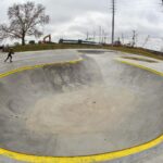 Tony Hawk Instagram - Yesterday I had the privilege of skating Dodge Skatepark, an area that my dad helped to design nearly 35 years ago. It remained in its original form up until November of last year, after locals rallied the city council and raised funds for resurfacing and slight upgrades. It was inspiring to hear from skaters that grew up here, as the park became their gathering place and, in many ways, their salvation from life’s hardships. It wasn’t the best or most modern design but it served a purpose far beyond a training grounds or competitive landscape. The skaters of Columbus and surrounding areas felt connected to this space in a way that is hard to explain unless you’ve been lucky enough to have a place like it. It was kinked and crusty and beloved for its uniquely flawed design. And now it’s smooth with proper coping, but has kept its shape and raw charm. In some ways, it is the only [literal] concrete legacy of my father’s impact on skateboarding; he knew us skaters as creative misfits that just needed a sense of community to thrive into our adult lives. Thanks to Donny @smellycurb for meeting me on this frigid morning and giving me first-hand insight to the rich history of this sacred place. And thanks to my lifelong skate friend & OG skatepark advocate @mikivuckovich for taking these pics. It was my pleasure to help revitalize the park and roll around in my dad’s honor. He would have been proudly stoic but stoked to see it. Dodge Park