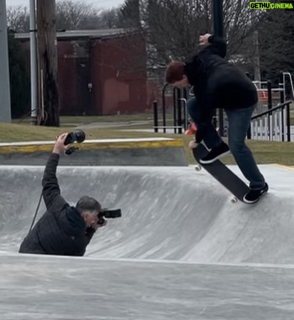 Tony Hawk Instagram - Yesterday I had the privilege of skating Dodge Skatepark, an area that my dad helped to design nearly 35 years ago. It remained in its original form up until November of last year, after locals rallied the city council and raised funds for resurfacing and slight upgrades. It was inspiring to hear from skaters that grew up here, as the park became their gathering place and, in many ways, their salvation from life’s hardships. It wasn’t the best or most modern design but it served a purpose far beyond a training grounds or competitive landscape. The skaters of Columbus and surrounding areas felt connected to this space in a way that is hard to explain unless you’ve been lucky enough to have a place like it. It was kinked and crusty and beloved for its uniquely flawed design. And now it’s smooth with proper coping, but has kept its shape and raw charm. In some ways, it is the only [literal] concrete legacy of my father’s impact on skateboarding; he knew us skaters as creative misfits that just needed a sense of community to thrive into our adult lives. Thanks to Donny @smellycurb for meeting me on this frigid morning and giving me first-hand insight to the rich history of this sacred place. And thanks to my lifelong skate friend & OG skatepark advocate @mikivuckovich for taking these pics. It was my pleasure to help revitalize the park and roll around in my dad’s honor. He would have been proudly stoic but stoked to see it. Dodge Park