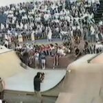Tony Hawk Instagram - The only video documentation I’ve seen from 1988’s “Capitol Burnout” mini-ramp event in Sacramento is @majordredd’s VHS footage. I recently watched the entire raw tape and here are some finds from practice & preliminary runs: 1) me dodging the full crowd scene for practice 2) @stevecaballero mini maestro 3) @lancemountain with an Accident! 4) Gonz showing us the future 5) @nblender on brand 6) Natas has pop 7) @originalbk sickest smith 8) John @lucero_rip going full Whittier 9) my desperate qualifying run 10) my final run Thanks for sending this Mike! Sacramento, California