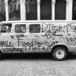 Tony Hawk Instagram - NYC, 1989: we had no days off during the summer Bones Brigade tour but we wanted to visit NYC because none of us had been there before. We drove the tour van from Long Island that morning, parked in the Bowery, made our way to CBGB’s, bought some shirts and got back on the road in time for our demo that afternoon (probably in NJ or PA). Thank you @tsherms for documenting these magical days; they feel like a different lifetime. New York City