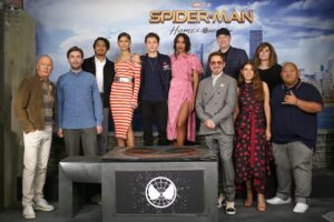Tony Revolori Instagram - #spidermanhomecoming family. Can you tell I'm on my tip toes.