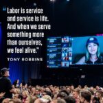 Tony Robbins Instagram - Happy Labor Day weekend! 🎉 Labor Day here in America is a celebration of the incredible tapestry woven by our efforts. When we give our labor, we're giving a piece of ourselves, a reflection of our passion, creativity, and boundless joy. Labor is the embodiment of LOVE in action. When we infuse it with purpose, our daily tasks become expressions of our highest selves. Whether you're healing, creating, teaching, building, or nurturing, remember that your labor shapes the WORLD around you. As we mark this day, let's view each undertaking as an opportunity to serve, contribute, and make a difference. Your labor is your legacy, and it has the power to create a ripple of impact that echoes across generations. Wherever you find yourself today, take a moment to ask: How can you infuse your daily work with joy and fulfillment? How does your labor contribute to the bigger picture of contribution and service to life? How does your labor stand as a gift to others? We hope you’re enjoying the holiday weekend! Thank you all for your many beautiful contributions to our world! 🙏🏼❤️
