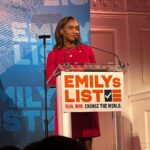 Tonya Lewis Lee Instagram – It was an honor to attend the recent @emilys_list luncheon. Thank you @mayaharris for the invitation! 

We heard from some remarkable women including new CA Senator @laphonzabutler All the women had powerful stories about their journey as representatives of the people of the nation.  Each one talking about equity in race and gender and true freedom in a nation that is a forever work in progress.

I loved this quote from Senator Laphonza Butler: “I wouldn’t let myself down and miss an opportunity to serve at my highest potential.” Congratulations on the appointment and wishing you the very best!