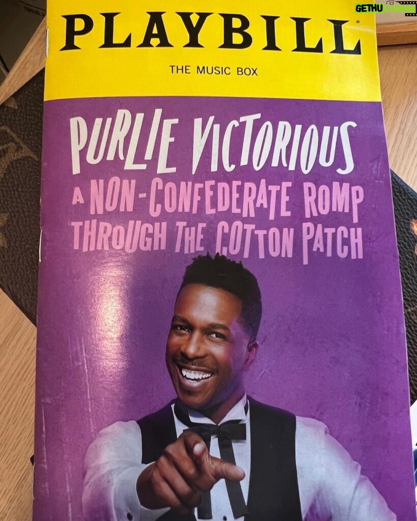 Tonya Lewis Lee Instagram - I loved attending the first Broadway revival ever of Ossie Davis's wonderful comedy Purlie Victorious: A Non-Confederate Romp Through the Cotton Patch. As Purlie declares: Let us, therefore, stifle the rifle of conflict, shatter the scatter of discord, smuggle the struggle, tickle the pickle and grapple the apple of peace! @purliebway What a fantastic job! @iamkennyleon @ltjackson_ #purlievictorious #broadway #NYC #BlackExcellence #TheaterMagic #BroadwayRevival #ComedyGold #OssieDavisLegacy #TheaterInspiration #StageMagic #CottonPatchChronicles #TheaterCommunity #CulturalHeritage #ArtisticExpression #InclusiveTheater #LivePerformance